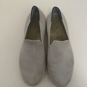 Rothys White Textured Slip-On Sneaker
